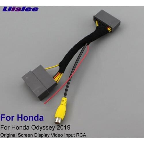 32 Pins RCA Adapter Wire For Honda Odyssey 2019 Reverse Camera Original Display Input Cable