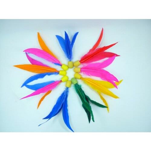 5pcs outdoor training ball exercise badminton battledore ball Outdoor exercise badminton battledore balls Shuttlecocks outdoor