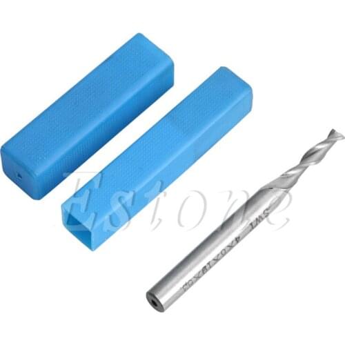 Extra Long 4/6/8/10mm 2 Flute HSS & Aluminium End Mill Cutter Bit