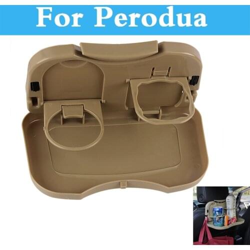 Car Cup Drink Holder Folding Table Debris Rack Auto Seat Shelf For Perodua Kembara Myvi Nautica Viva Kelisa Kancil Auto Interior
