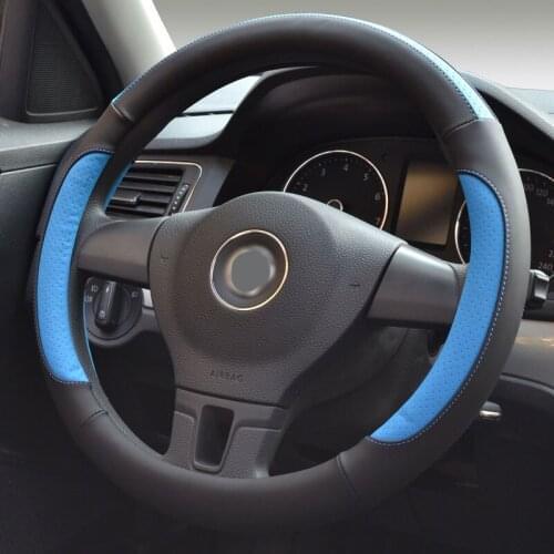 Car Steering Wheel Cover Funda Volante 35/36/37/38cm Car Styling Vehicle steering covers Multicolor For honda civic Suzuki New