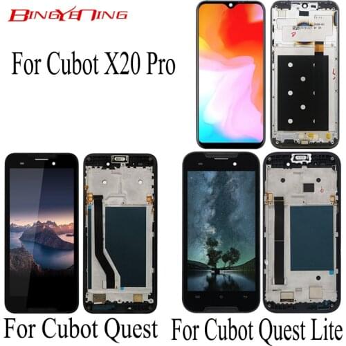 New Original For Cubot X20 Pro LCD&Touch screen Digitizer with frame display Screen module accessories Assembly Replacement