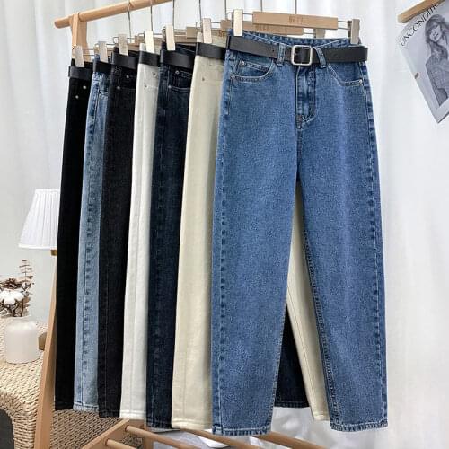 Harem Pants Vintage High Waist Jeans Woman Boyfriends Womens Jeans Full Length Mom Jeans Denim Pants Vaqueros Mujer 3021550