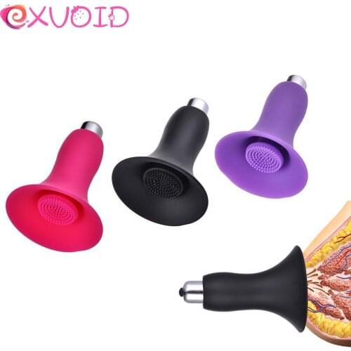 EXVOID Nipple Sucking Clitoris Stimulate Bullet Vibrator Breast Massager Sucker Vibrators for Woman Oral Sex Toys for Women