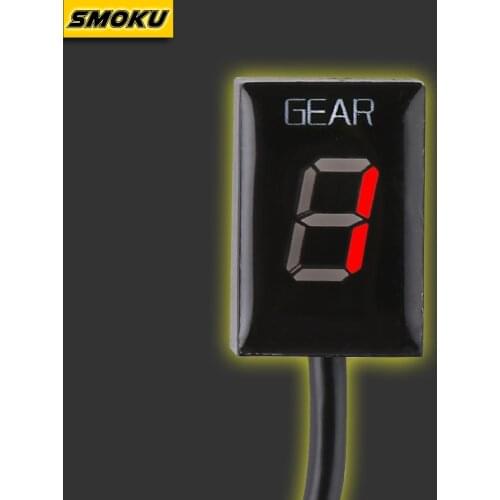 Motorcycle 1-6 Level Ecu Plug Mount Speed Gear Display Indicator For Honda CB500X VFR 800 CB1000R CB400SF CBR650F CB600F CB650F