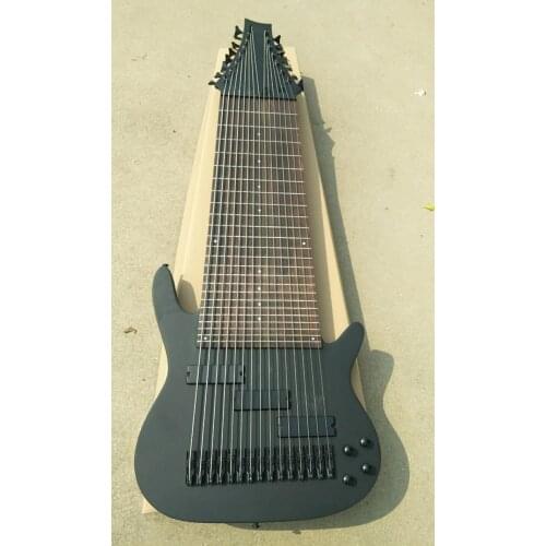 Custom 15 String Fretless Electric Guitar Bass 24 Frets 15 strings China Bass