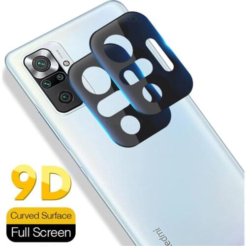 2pcs 9D Curved Rear Camera Case For Xiaomi Redmi Note 10 Pro Redme Nota 10s Note10 10Pro Protective Glass Back Lens Ring Cover