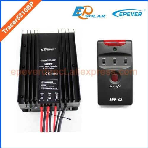 Solar tracer series tracking controller mppt technology Tracer5210BP 20A SPP-02 super parameters programmer 20amps 24v battery