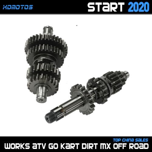 YX140 YX150 YX160 Transmission Gear Box Main Counter Shaft Kit For YinXiang YX 140 150 160cc Engine Dirt Pit Bike BSE KAYO SSR