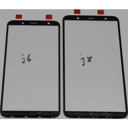 Original touch Screen Front Glass Outer Lens Panel For Samsung Galaxy J6 2018 J600 J600F J600G J600DS J8 2018 plus J810 j810f