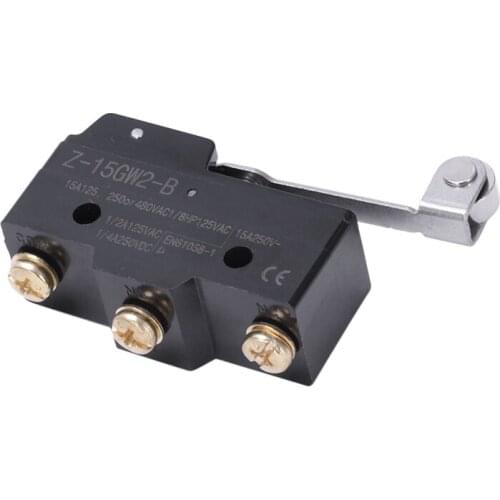 Panel Mount Long Hinge Roller Lever Ac Dc Basic Micro-Switch Z-15Gw2-B