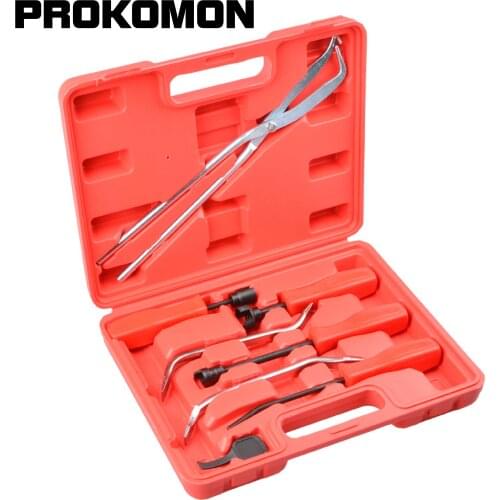 Profesional 8 pc Drum Brakes Service Repair Tool Spring compressor Brake