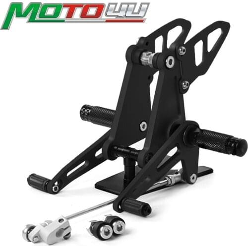 Adjustable Rearset Rear Set Aluminum Motorcycle Footpegs Footrest For Honda CB500 CB 500 1998 1999 2000 2001 2002 2003