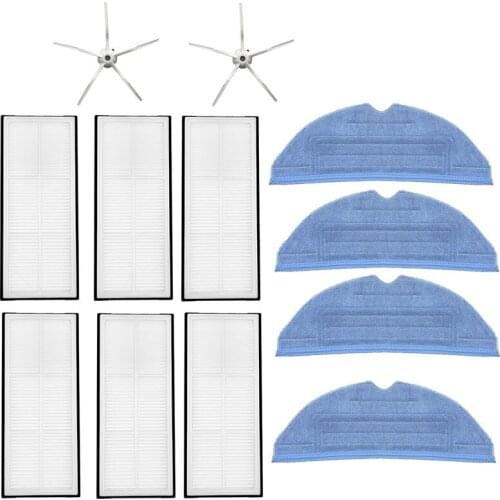 Side Brush HEPA Filter Mop Cloths for Xiaomi T7 T7Plus S7 for Roborock Vacuum Cleaner Spare Parts Compatible Accessories