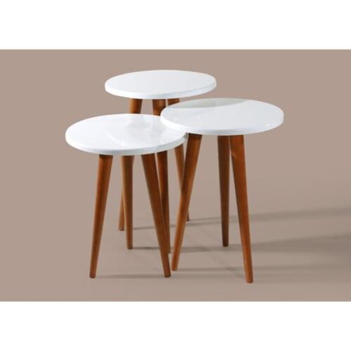 Modern Nils Zigon coffee table-Wood Foot coffee tables table basse furniture living room table