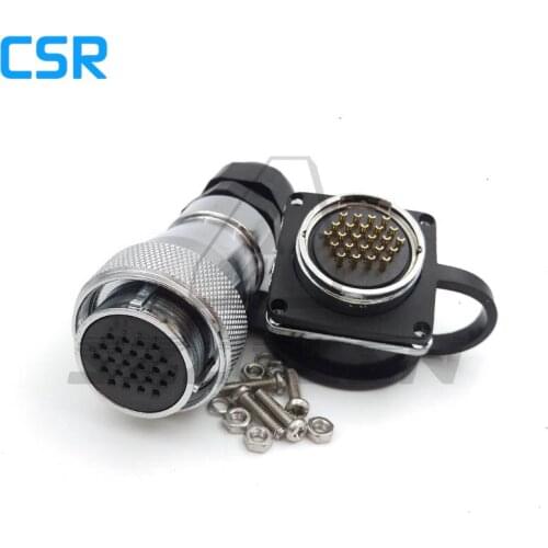 WF28 serie, waterproof male and female connector 24pin plug and socket ip67 Waterproof Aviation Cable Connector
