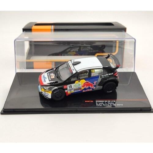 1:43 IXO For H~NDAI i20 R5 #19 Rallye Terrre du Var 2019 RAM736 Diecast Models Toys Car Collection