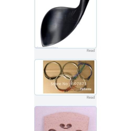 1 Sets 4/4 Violin String 5 String Bridge and 1 Chin Rest. High Quality