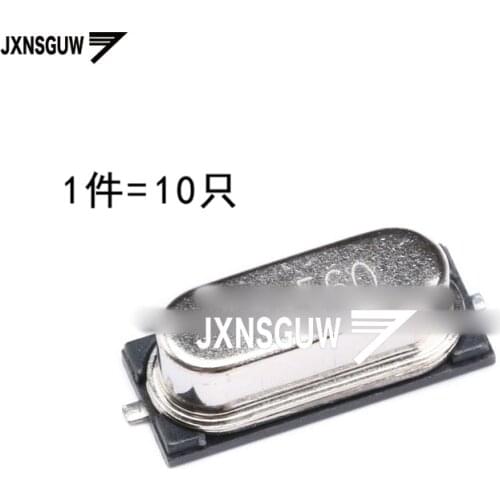 10PCS SMD 49SMD type 13.560MHz passive crystal 20PF 20PPM 13.560M