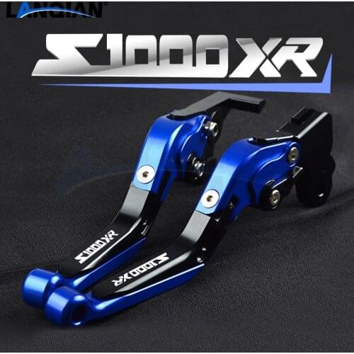 For BMW S1000XR Motorcycle Aluminum Adjustable Extendable Foldable Brake Clutch Levers S 1000 XR S 1000XR 2015 2016 Accessories