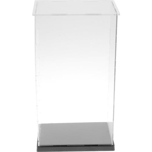 Action Figures Display Case Small Clear Acrylic Model Show Box 5.5"x7.5"x13"