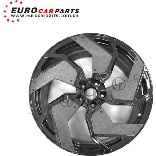 LP700 aluminum alloy wheels for LP700 Forging process aluminum alloy with carbon finber rims LP700 hub 20 inch