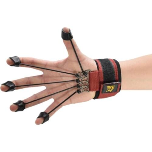 Finger Gripper Strength Trainer Hand Yoga Resistance Band Finger Flexion And Extension Training Device Finger Force Grip Device