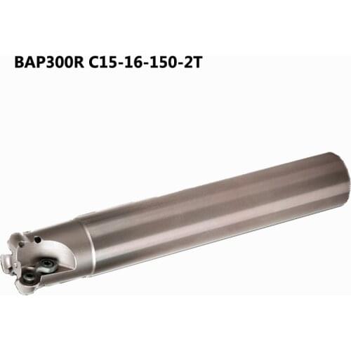 1pc BAP300R C15 16 150 2T Indexable Lathe Milling Cutter Holder Square Shoulder CNC Face Mill Tool for APMT1135