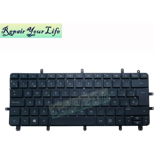 Laptop Keyboard For HP for ENVY Spectre XT Pro Ultrabook 13-2000 XT13 keyboard with backlit sp spain layout black pk130tq1a17
