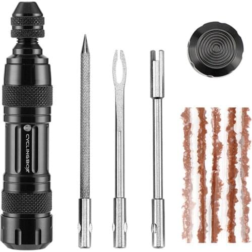 Tubeless Bike Tire Repair Kit Fix Plug Bicycle Fast Punctures Tubeless Tire Tool For Mountain Road Bike Cycling Equipment