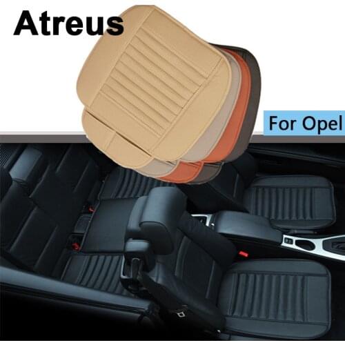 Atreus Car Styling Four Seasons Leather Cushions on rear/ front back seat Covers ForOpel Astra H J G Insignia Mokka Accessories
