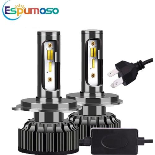 Car Headlight Bulbs H4 H7 Led 14000LM H1 H3 H11 H13 5202 880 9005 9006 9007 3 Color 3000K 4500K 6500K Motorcycle Auto Fog Lamps