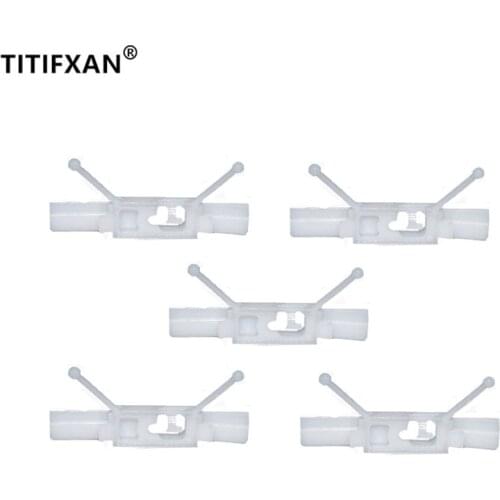 Car Door Trim Strip Window Bright Adhesive Tape Clip For Volvo S80L S60 S40 XC90 Plastic Fastener