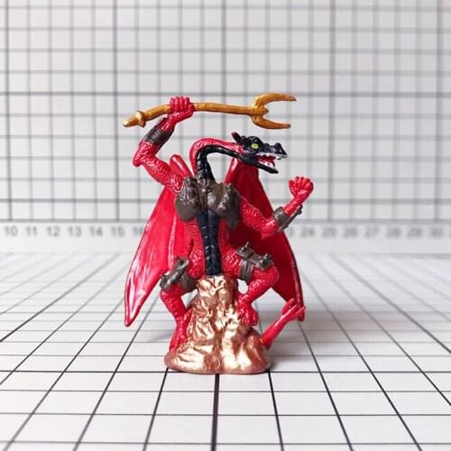 Mini pvc figure model toy magic drgon 2pcs/set