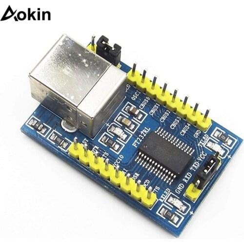 FT232RL USB to serial module USB transfer TTL level brush machine module FT232RL Module USB to Serial/TTL Converter