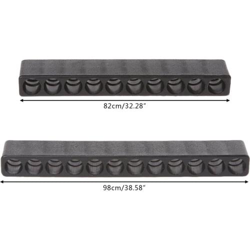 New High Quality Screwdriver Hole 10/12 Holes Hex Shank Bit Holder Plastic Head Storage Case Tool