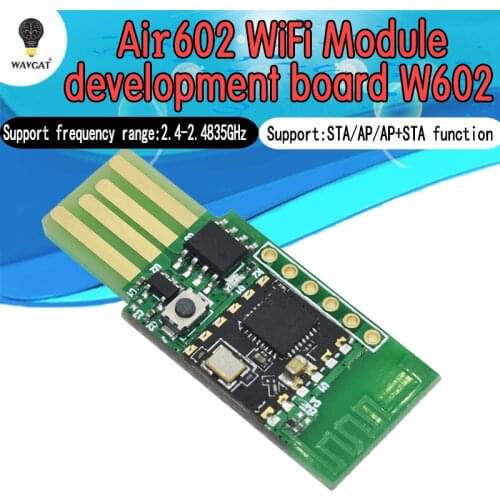 WAVGAT official W600 Air602 WiFi Development Board integrated USB interface and Antenna Compatible with ESP8266 wifi module