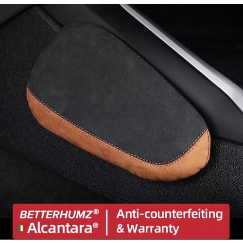 BETTERHUMZ Alcantara For BMW E90 F20 F30 G30 Accessories Universal Knee Pad For Car Interior Pillow Elastic Cushion Memory Foam