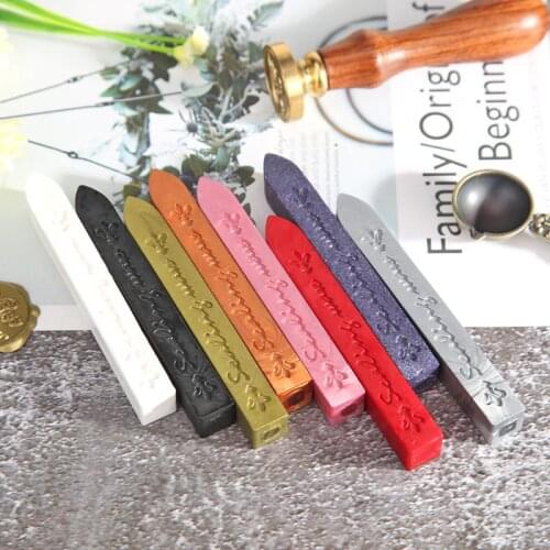 Retro DIY Antique Sealing Wax Stick Craft Vintage Seal Beeswax Stamps Bar for Wedding Parties Invitations Ornament