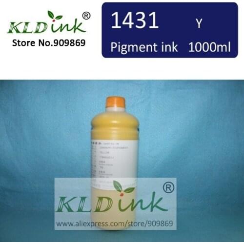 1PCS x 1000ml Compatible BCI-1431Y YELLOW Pigment ink