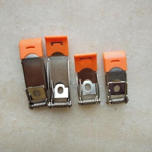 10Pieces/lot 45mm,50mm, 59mm panel lamps fixing spring Clamp downlight fixing spring clips for recessed ceiling lamp