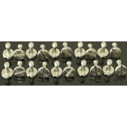 20x Stainless Steel long 1/4" screw for tripod and QR plate manfrotto / Sachtle (pack of 20)