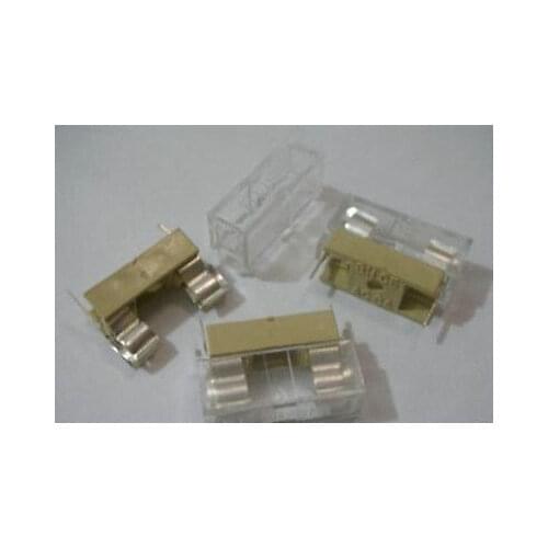 45Panel Mount PCB Fuse Holder Case w Cover 5x20mm,FC1w
