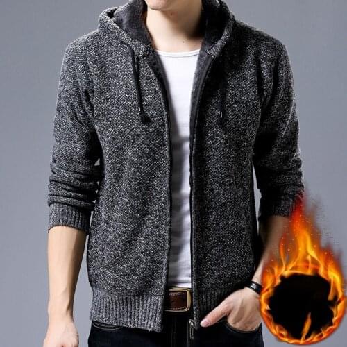 Ailutong Men's Cardigans With A Hood