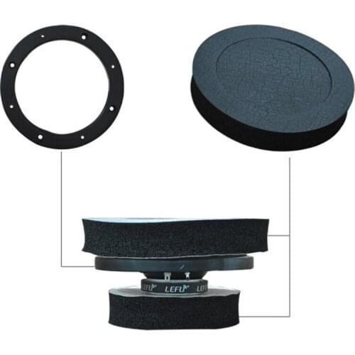 1 PCS 6" 6.5" Inch Car Universal Speaker Insulation Ring Soundproof Cotton Pad