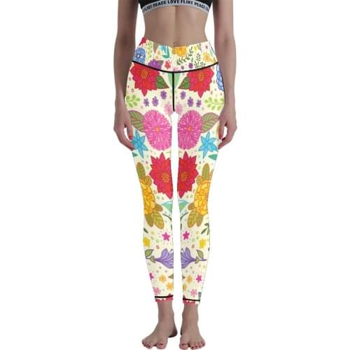 Large Size 3D Printing Energy Exercise Gym Running High Waist Yoga Pants Womens Leggings Tie Feet Tight Pants Women Movement