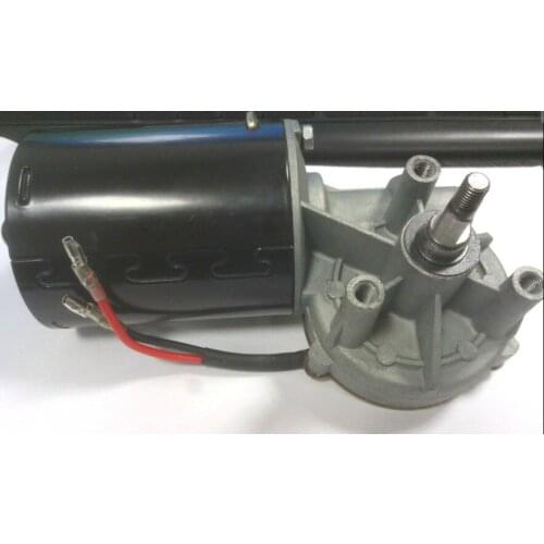 Worm Gear Motor for the garage, DC12V 40rpm 60Kg.cm Geared Motor right version, Self-locking function,rolling shutter door motor