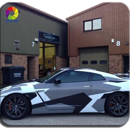 TSAUTOP Digital Camo Vinyl Wrap Vehicle Stickers Car Wrap Design