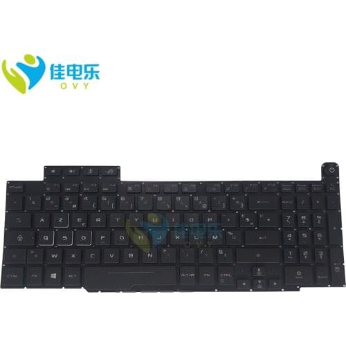 OVY AR BE BG FR laptop keyboard for ASUS for ROG GM501GM p/n:V172462AS1 AR 0KN1-4L2AR11 0KNR0-6612AR00 V172462AE1 BE KB