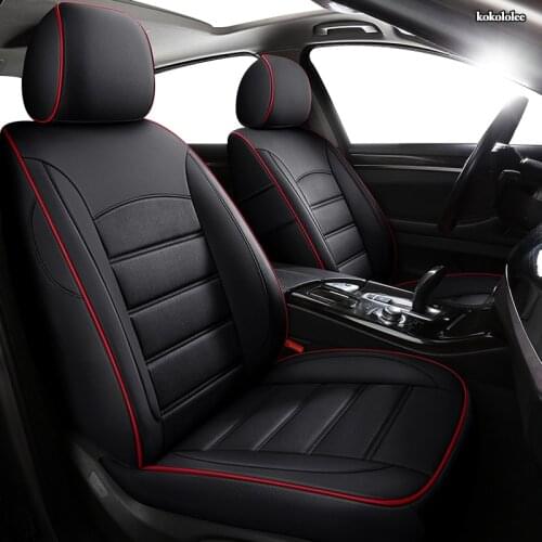 KOKOLOLEE Custom Leather car seat covers For BMW X2 F39 X3 E83 F25 G01 G08 X4 F26 G02 X5 E70 F15 G05 E53 X6 E71 F16 G06 car seat